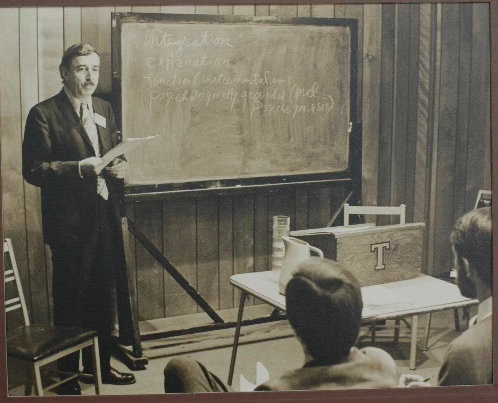 Anthropologist John J. Honigmann, 1960s. Photograph attributed to David Johnson, SAS Archives.